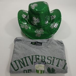 st patricks day cowboy hat